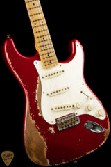 Fender Custom Shop Master Built 1958 Stratocaster Heavy Relic - Poison Apple Red