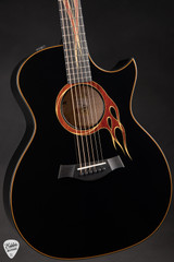 Taylor Custom #34 GA Hot Rod 3.0 Maple/Sitka Spruce Black/NAMM Acoustic Guitar