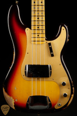 2023 - Fender Custom Shop 1958 Precision Bass Heavy Relic - 3-Color Sunburst