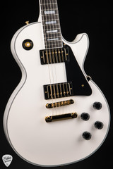 Gibson Custom Shop Les Paul Custom Gloss Alpine White Electric Guitar