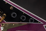 2025 Gibson Custom Shop Made 2 Measure Flying V Custom Gloss Pink Sparkle Electric Guitar