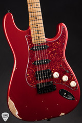 Suhr Eddie’s Guitars Exclusive Classic S Antique Roasted Candy Apple Red Electric Guitar