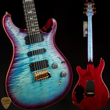 2023 - Paul Reed Smith Eddie's Guitars Wood Library 509 - Aquableux Purple Burst/Figured Stained Maple Neck