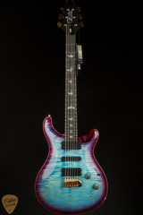 2023 - Paul Reed Smith Eddie's Guitars Wood Library 509 - Aquableux Purple Burst/Figured Stained Maple Neck