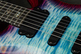 2023 - Paul Reed Smith Eddie's Guitars Wood Library 509 - Aquableux Purple Burst/Figured Stained Maple Neck