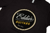 Eddies Guitars Short Sleeve T-Shirt - Acoustic Soundhole/String Logo