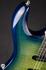 Ernie Ball Music Man Luke 4 HSS Floyd Rose Green Tide Electric Guitar