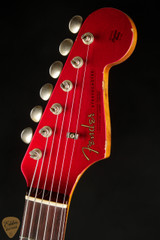 Fender Custom Shop Eddie's Guitars Exclusive Dealer Select Roasted 1963 Stratocaster Heavy Relic - Candy Apple Red