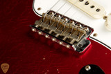 Fender Custom Shop Eddie's Guitars Exclusive Dealer Select Roasted 1963 Stratocaster Heavy Relic - Candy Apple Red
