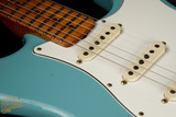 2023 - Fender Custom Shop Eddie's Guitars Exclusive Dealer Select Roasted 1963 Stratocaster Journeyman - Cashmere Blue