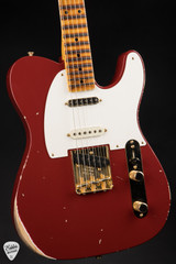Fender Custom Shop Limited Edition Hotshot Telecaster Relic Aged Cimmaron Red Electric Guitar