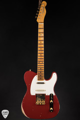 Fender Custom Shop Limited Edition Hotshot Telecaster Relic Aged Cimmaron Red Electric Guitar