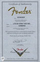 Fender Custom Shop 1959 Stratocaster HSS relic electric guitar in shell pink metallic