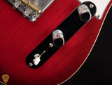 Fender Custom Shop postmodern telecaster dlx electric guitar in aged crimson burst