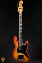 Fender Custom Shop 1975 Jazz Bass NOD electric bass in faded cherry sunburst