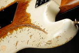 2023 - Fender Custom Shop LTD Poblano Strat Super Heavy Relic - Aged Olympic White