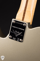 Fender Custom Shop Telecaster Custom Deluxe NOS electric guitar in champagne metallic