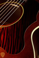 Iris ND-200 Sunburst Distressed - Sitka Spruce & Maple