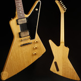 Gibson Custom Shop 1958 Korina Explorer Black Pickguard Natural 9.8 #831401