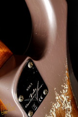 2023 - Fender Custom Shop Eddie's Guitars Exclusive Dealer Select Roasted 1963 Stratocaster Journeyman - Dusk Pearl