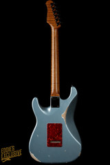 2023 - Suhr Eddie's Guitars Exclusive Classic S Antique Roasted - Ice Blue Metallic