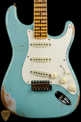 2023 - Fender Custom Shop LTD 1956 Stratocaster Heavy Relic - Aged Daphne Blue