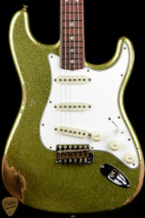 2023 - Fender Custom Shop 1967 Stratocaster Heavy Relic - Chartreuse Sparkle