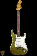2023 - Fender Custom Shop 1967 Stratocaster Heavy Relic - Chartreuse Sparkle