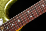 2023 - Fender Custom Shop 1967 Stratocaster Heavy Relic - Chartreuse Sparkle