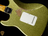 2023 - Fender Custom Shop 1967 Stratocaster Heavy Relic - Chartreuse Sparkle