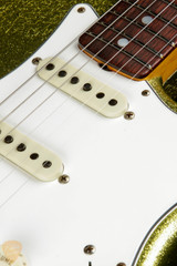 2023 - Fender Custom Shop 1967 Stratocaster Heavy Relic - Chartreuse Sparkle