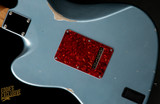 2023 - Suhr Eddie's Guitars Exclusive Roasted Classic JM Antique - Ice Blue Metallic