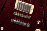 Collings I 35 deluxed aged electric guitar in merlot