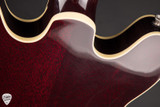 Collings I 35 deluxed aged electric guitar in merlot