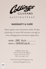 Collings I 35 deluxed aged electric guitar in merlot