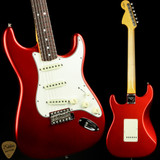 2023 - Fender Custom Shop 1966 Stratocaster Deluxe Closet Classic  - Faded Aged Candy Apple Red