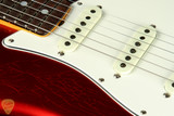2023 - Fender Custom Shop 1966 Stratocaster Deluxe Closet Classic  - Faded Aged Candy Apple Red