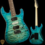 2023 - Tom Anderson Drop Top - Natural Bora Burst with Binding