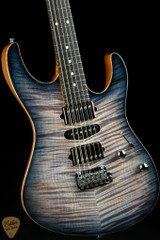 Suhr Eddie's Guitars Exclusive Roasted Modern - Faded Trans Whale Blue Burst
