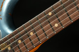 2023 - Fender Custom Shop Eddie's Guitars Exclusive Dealer Select Roasted 1963 Stratocaster Heavy Relic - Ice Blue Metallic