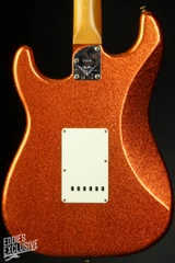 Fender Custom Shop Eddie's Guitars Exclusive Dealer Select Roasted 1963 Stratocaster Journeyman - Orange Sparkle