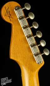 Fender Custom Shop Eddie's Guitars Exclusive Dealer Select Roasted 1963 Stratocaster Journeyman - Orange Sparkle