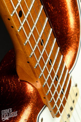Fender Custom Shop Eddie's Guitars Exclusive Dealer Select Roasted 1963 Stratocaster Journeyman - Orange Sparkle