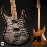 Suhr Modern Electric Guitar in Faded trans charcoal bust