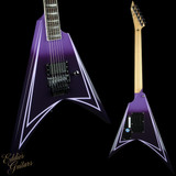 2023 - ESP LTD Alexi Hexed Purple Fade W/Pinstripes