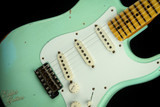 2023 - Fender Custom Shop 1958 Stratocaster Relic - Super Faded Aged Surf Green