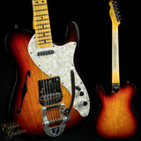 2023 - Fender Custom Shop 1968 Telecaster Thinline Journeyman Relic - 3 Tone Sunburst