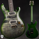 Paul Reed Smith Modern Eagle V Electric Guitar in Faded Grey Black with Emerald Wraparound Smokeburst