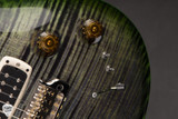 Paul Reed Smith Modern Eagle V Electric Guitar in Faded Grey Black with Emerald Wraparound Smokeburst
