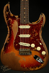 Fender Custom Shop LTD Roasted 1961 Stratocaster Super Heavy Relic - Aged 3-Color Sunburst